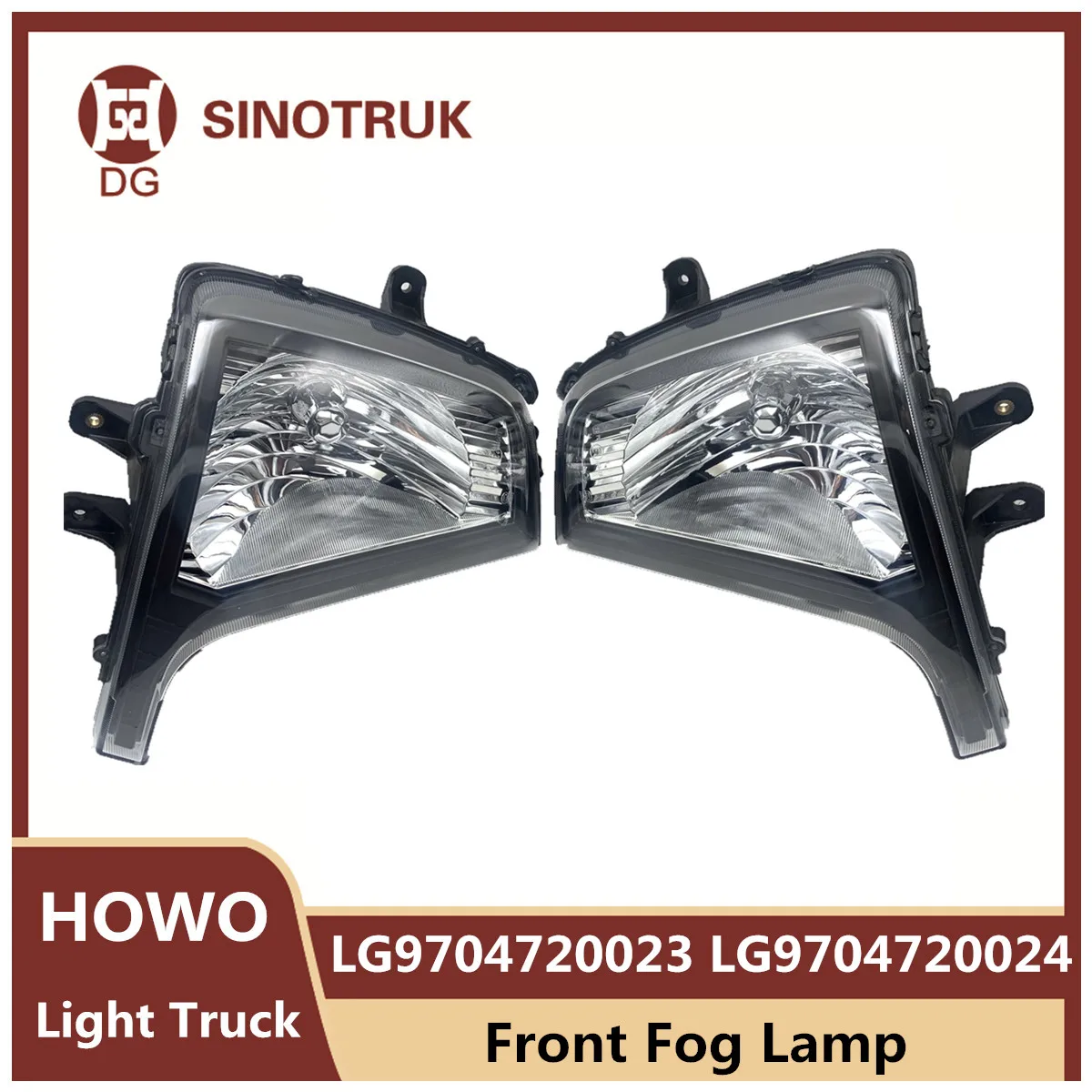 Front Fog Lamp Assembly Left LG9704720023 Right LG9704720024 For Sinotruk Howo Light Truck Original Truck Accessories 24V
Front Fog Lamp Assembly Left LG9704720023 Right LG9704720024 For Sinotruk Howo Light Truck Original Truck Accessories 24V