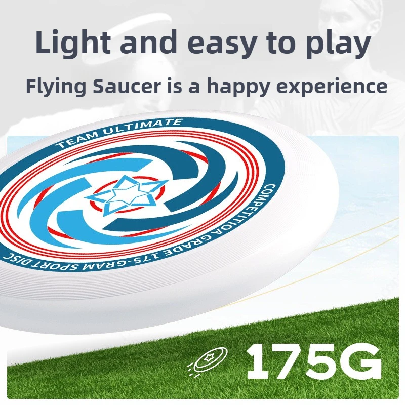 UV Color Printing Flying Saucer Outdoor Leisure Toys Portable Game Flying Disc Competitions Professional Ultimate Disc Sport
UV Color Printing Flying Saucer Outdoor Leisure Toys Portable Game Flying Disc Competitions Professional Ultimate Disc Sport