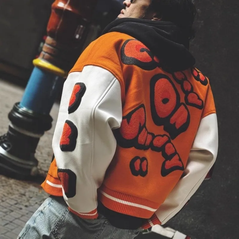 Куртка-бомбер унисекс в американском ретро-стиле с вышивкой, весна-осень, цветной комбинированный дизайн, размеры до 300 (плюс сайз)
Куртка-бомбер унисекс в американском ретро-стиле с вышивкой, весна-осень, цветной комбинированный дизайн, размеры до 300 (плюс сайз)