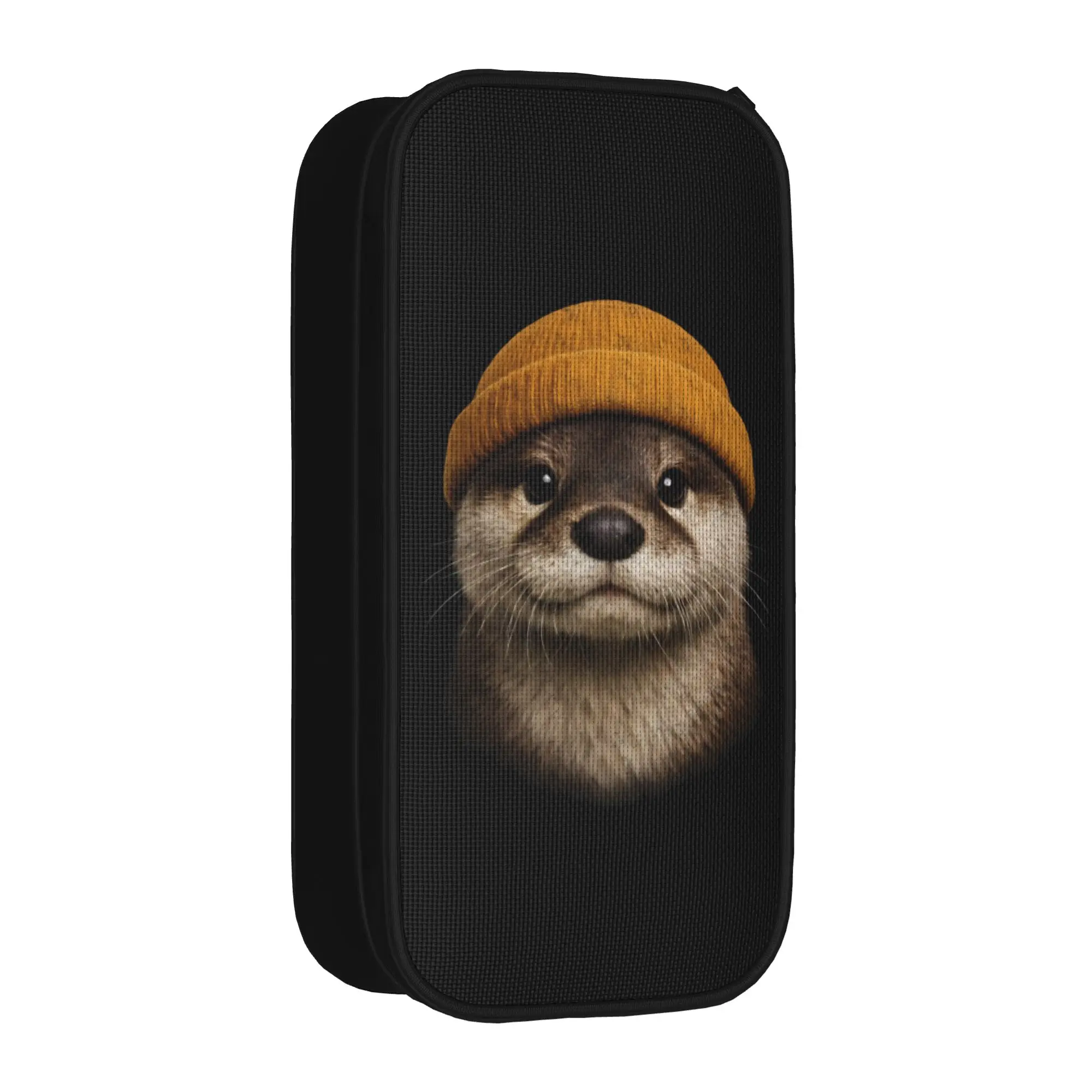 Creative Retro River Otter Wearing Beanie Pencil Case Pencil Box Pen Holder Big Capacity Bag Supplies Cosmetic Accessories
Creative Retro River Otter Wearing Beanie Pencil Case Pencil Box Pen Holder Big Capacity Bag Supplies Cosmetic Accessories