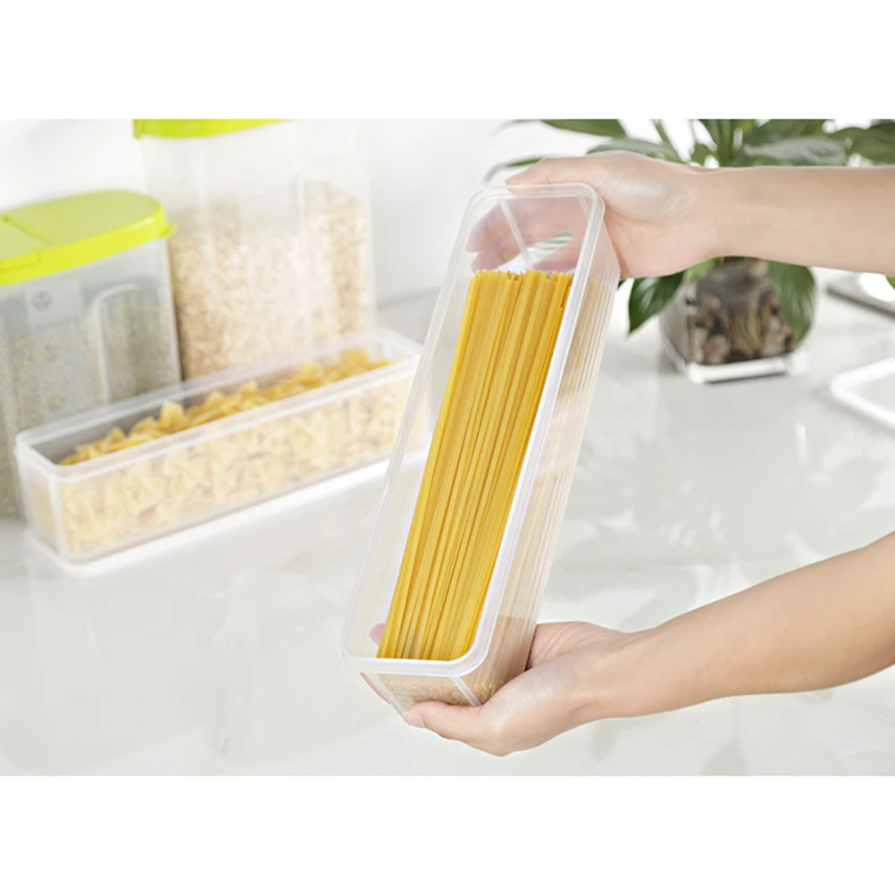 2pcs Noodle Storage Box Transparent Container Fridge Freezer Bin Large Capacity Kitchen Pantry Organizer Food Storage
2pcs Noodle Storage Box Transparent Container Fridge Freezer Bin Large Capacity Kitchen Pantry Organizer Food Storage