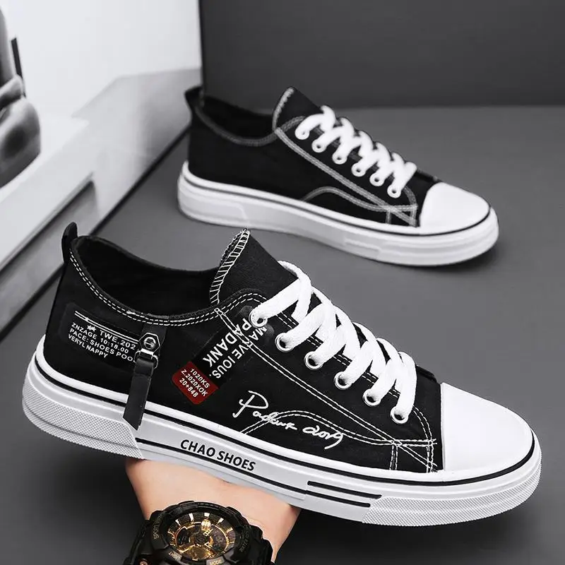 Men's Casual Canvas Shoes Breathable Soft Bottom Sports Leisure Canvas Shoes Classic Flat Bottom Board Shoes for Students And...
Men's Casual Canvas Shoes Breathable Soft Bottom Sports Leisure Canvas Shoes Classic Flat Bottom Board Shoes for Students And...