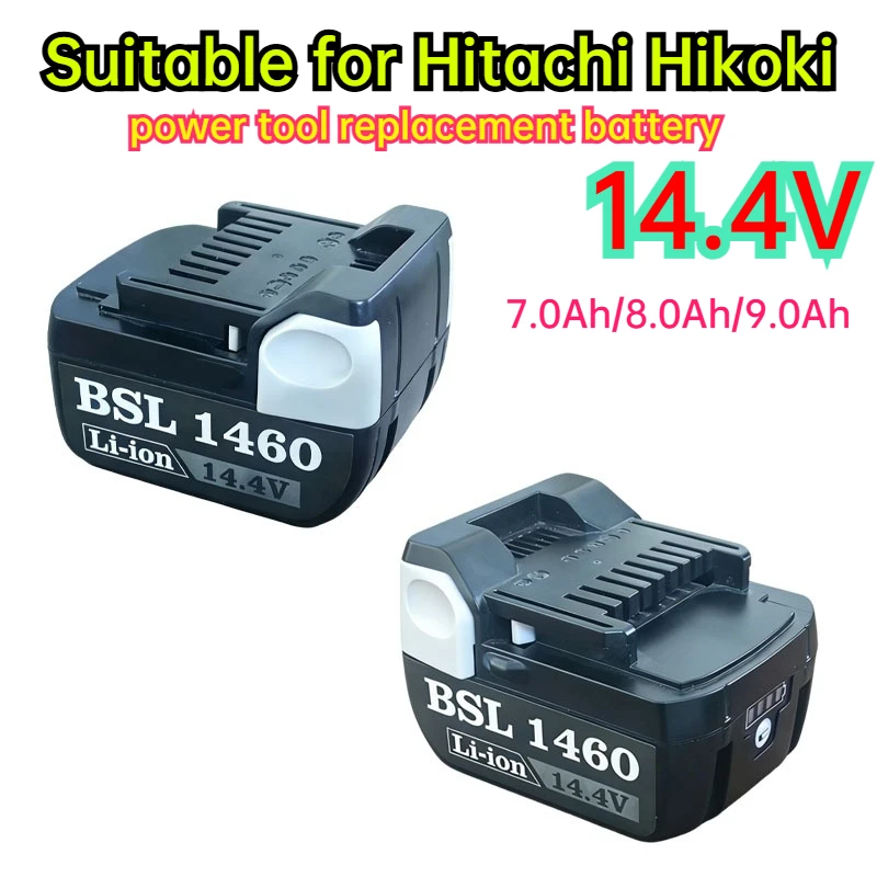 For Hitachi Hikoki Power Tool Replacement Battery BSL1460 14.4V 9.0Ah Li-ion Battery Pack Compatible withBSL1430 CJ14DSL BSL1440
For Hitachi Hikoki Power Tool Replacement Battery BSL1460 14.4V 9.0Ah Li-ion Battery Pack Compatible withBSL1430 CJ14DSL BSL1440