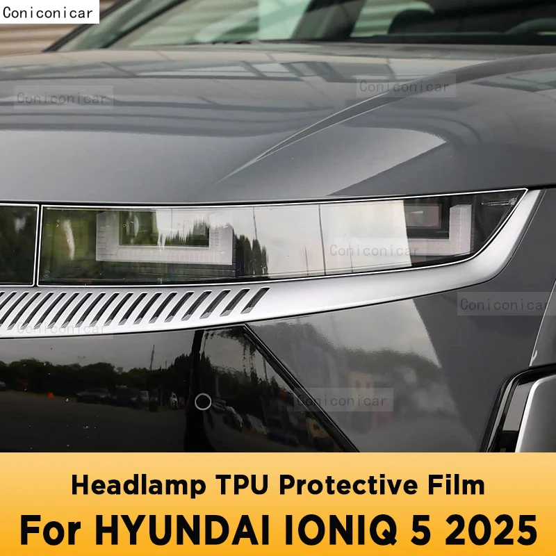 Для HYUNDAI IONIQ 5 2025 внешняя фара автомобиля передняя лампа против царапин прозрачная защитная пленка из ТПУ аксессуары 
Для HYUNDAI IONIQ 5 2025 внешняя фара автомобиля передняя лампа против царапин прозрачная защитная пленка из ТПУ аксессуары