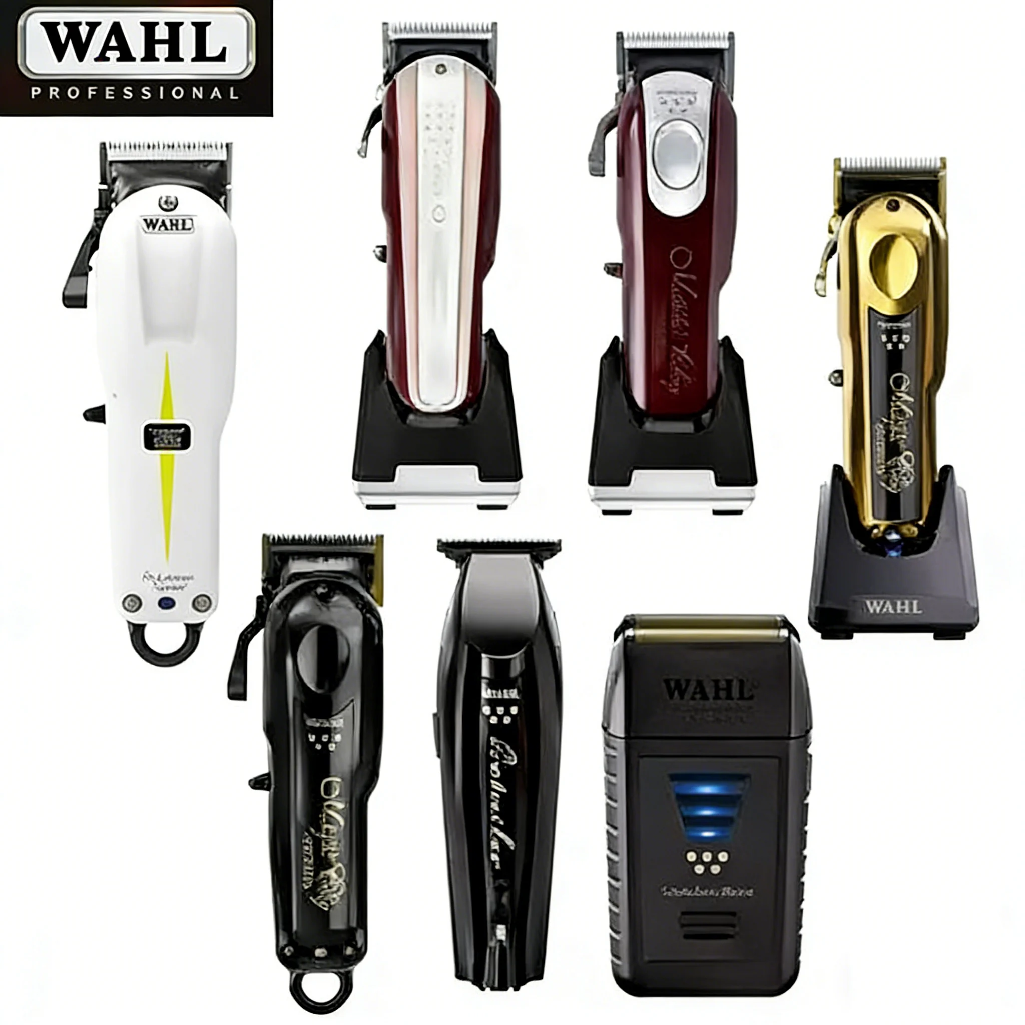 Wahl 8148 Magic Clip Stylecraft Barber Professional Cordless Hair Clipper&Hair Trimmer&Vanish Shaver For Barbers & Stylists
Wahl 8148 Magic Clip Stylecraft Barber Professional Cordless Hair Clipper&Hair Trimmer&Vanish Shaver For Barbers & Stylists