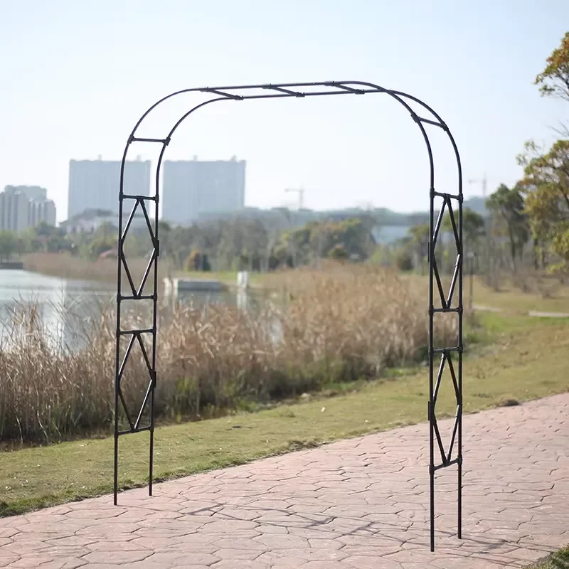 Decor Arch Grape Vine Trellis Climbing Plant Support Flower Rack Arched Trellis for Garden Backyard
Decor Arch Grape Vine Trellis Climbing Plant Support Flower Rack Arched Trellis for Garden Backyard