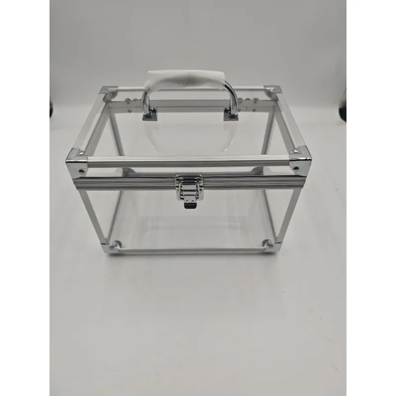 Маленькая портативная ручная косметичка, прозрачная косметичка для девочек, модная коробка для хранения красоты
Маленькая портативная ручная косметичка, прозрачная косметичка для девочек, модная коробка для хранения красоты