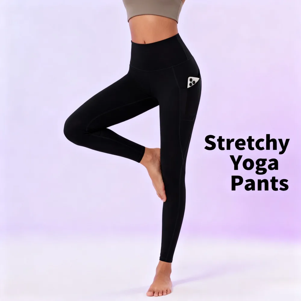 Women's Seamless Naked-Feel Fitness Pants Pocketed Tummy Control Butt-Lifting Quick-Dry Yoga Leggings Soft fabric washable
Women's Seamless Naked-Feel Fitness Pants Pocketed Tummy Control Butt-Lifting Quick-Dry Yoga Leggings Soft fabric washable