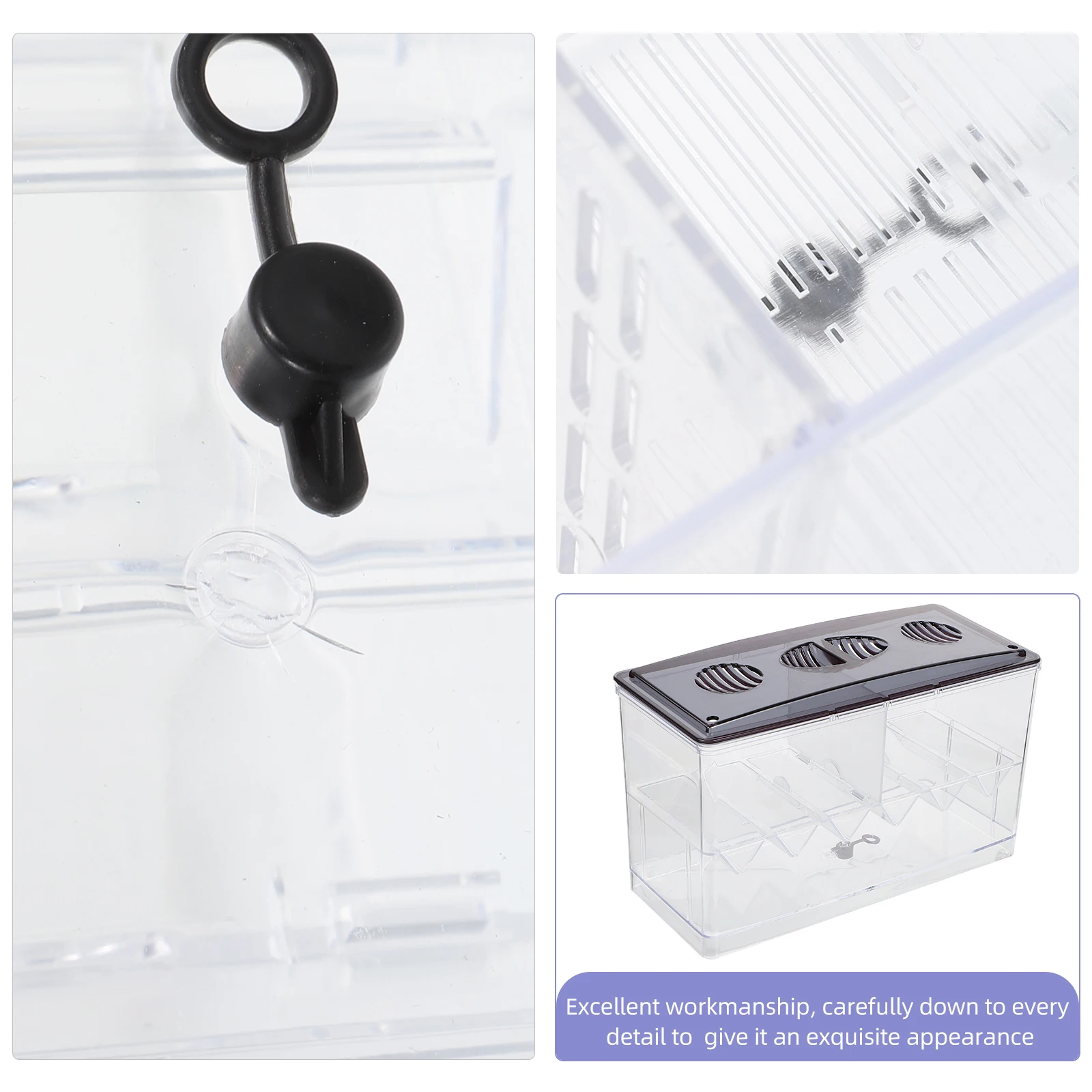 Fish Breeding Box Acrylic Durable Transparent Isolation Incubation Case Aquarium Hatchery Breeding Supply Accessory
Fish Breeding Box Acrylic Durable Transparent Isolation Incubation Case Aquarium Hatchery Breeding Supply Accessory