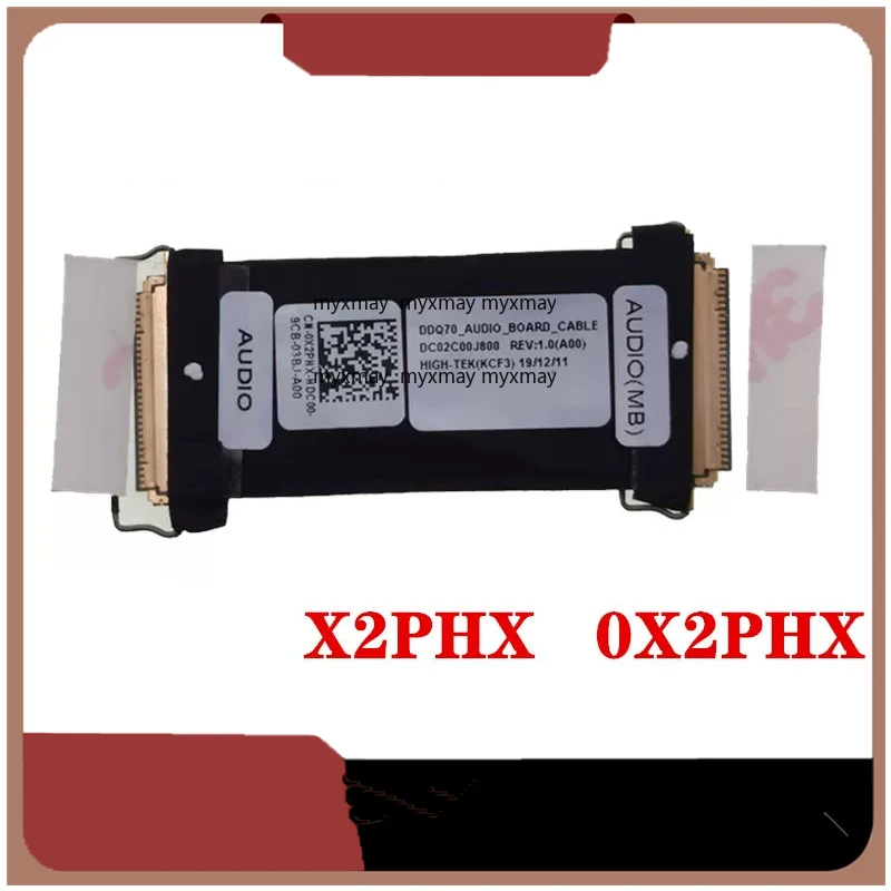 Новый оригинальный соединительный кабель для ноутбука IO Audio Board для Dell Alienware Area 51M R2 DDQ70 DC02C00J800 0X2PHX X2PHX
Новый оригинальный соединительный кабель для ноутбука IO Audio Board для Dell Alienware Area 51M R2 DDQ70 DC02C00J800 0X2PHX X2PHX