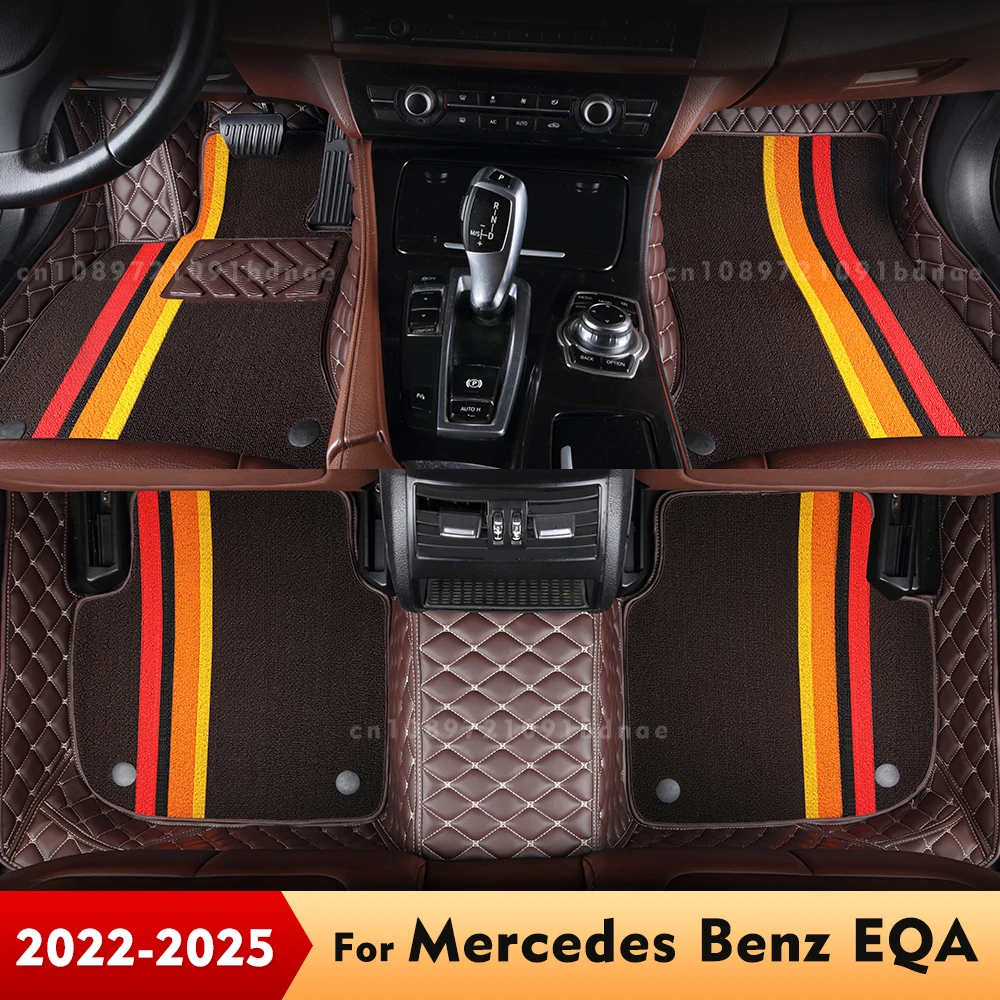 Для Mercedes Benz EQA 2022 2023 2024 2025 двухслойные автомобильные коврики на заказ, автомобильные подушечки для ног, ковер, аксессуары для интерьера
Для Mercedes Benz EQA 2022 2023 2024 2025 двухслойные автомобильные коврики на заказ, автомобильные подушечки для ног, ковер, аксессуары для интерьера