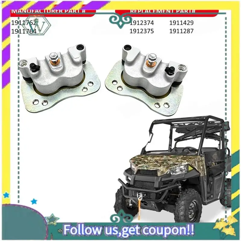 A82U-1Pair Motorcycle Rear Brake Caliper 1911765 1911764 For Polaris RZR-4-900 Ranger Crew 570/700/800-6X6/900/1000 MVRS 700
A82U-1Pair Motorcycle Rear Brake Caliper 1911765 1911764 For Polaris RZR-4-900 Ranger Crew 570/700/800-6X6/900/1000 MVRS 700