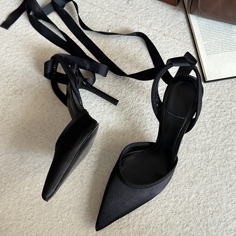 Eilyken New Spring Elegant Ankle Strap Pumps Woman Sandals Sexy Thin High Heels Pointed Toe Ladies Shoes Zapatillas De Mujer
Eilyken New Spring Elegant Ankle Strap Pumps Woman Sandals Sexy Thin High Heels Pointed Toe Ladies Shoes Zapatillas De Mujer