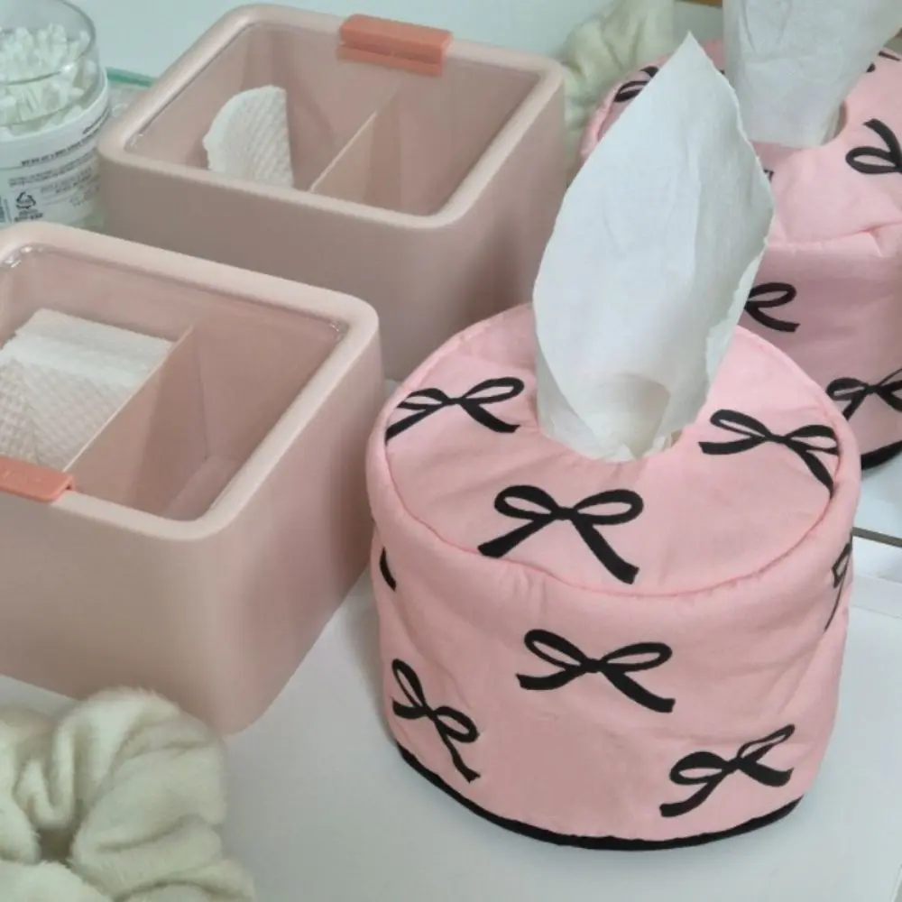 Ins Bowknot Tissue Paper Storage Box Korean Style Space-saving Roll Paper Tissue Case INS Sturdy Cotton Roll Holder Home
Ins Bowknot Tissue Paper Storage Box Korean Style Space-saving Roll Paper Tissue Case INS Sturdy Cotton Roll Holder Home