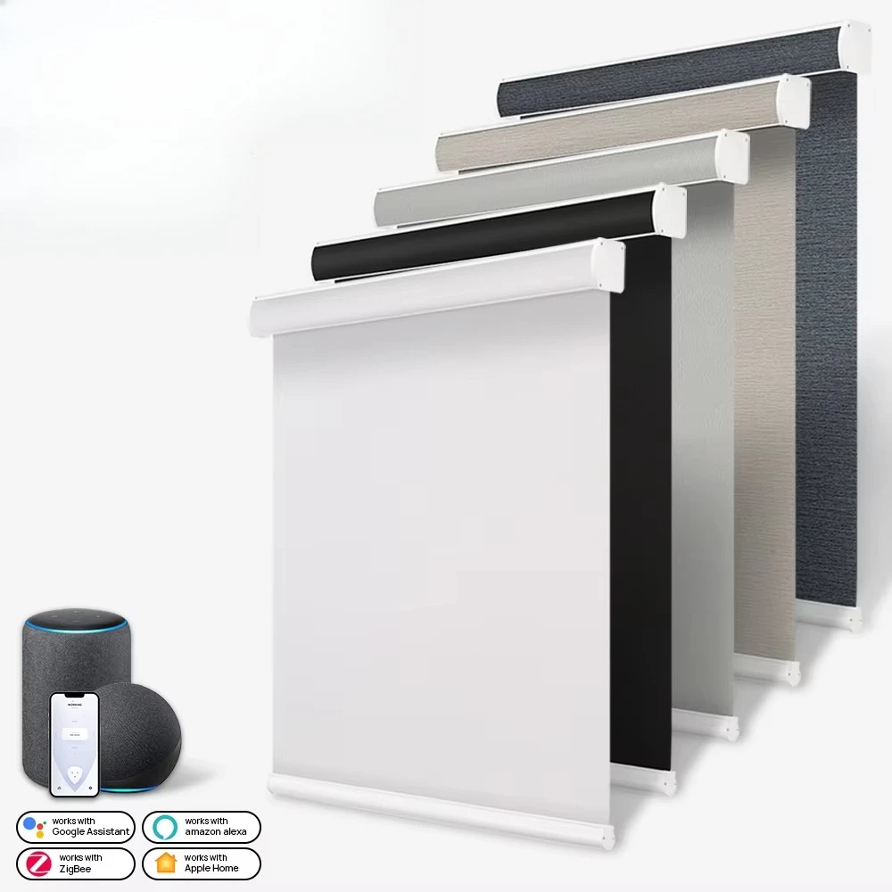 Cordless electric roller shutter operation Wifi intelligent automatic solar electric shutter electric roller shutter
Cordless electric roller shutter operation Wifi intelligent automatic solar electric shutter electric roller shutter