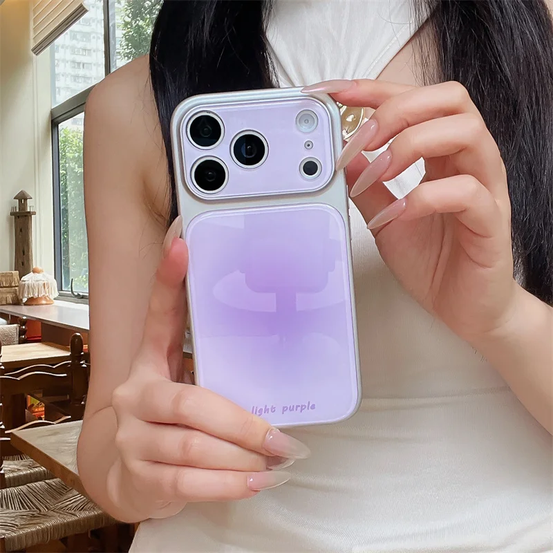 Light Purple Clear Phone Case For iPhone 15 16 17 Pro Max Soft TPU Transparent Camera Lens Protection Shockproof Cover Slim Fit
Light Purple Clear Phone Case For iPhone 15 16 17 Pro Max Soft TPU Transparent Camera Lens Protection Shockproof Cover Slim Fit