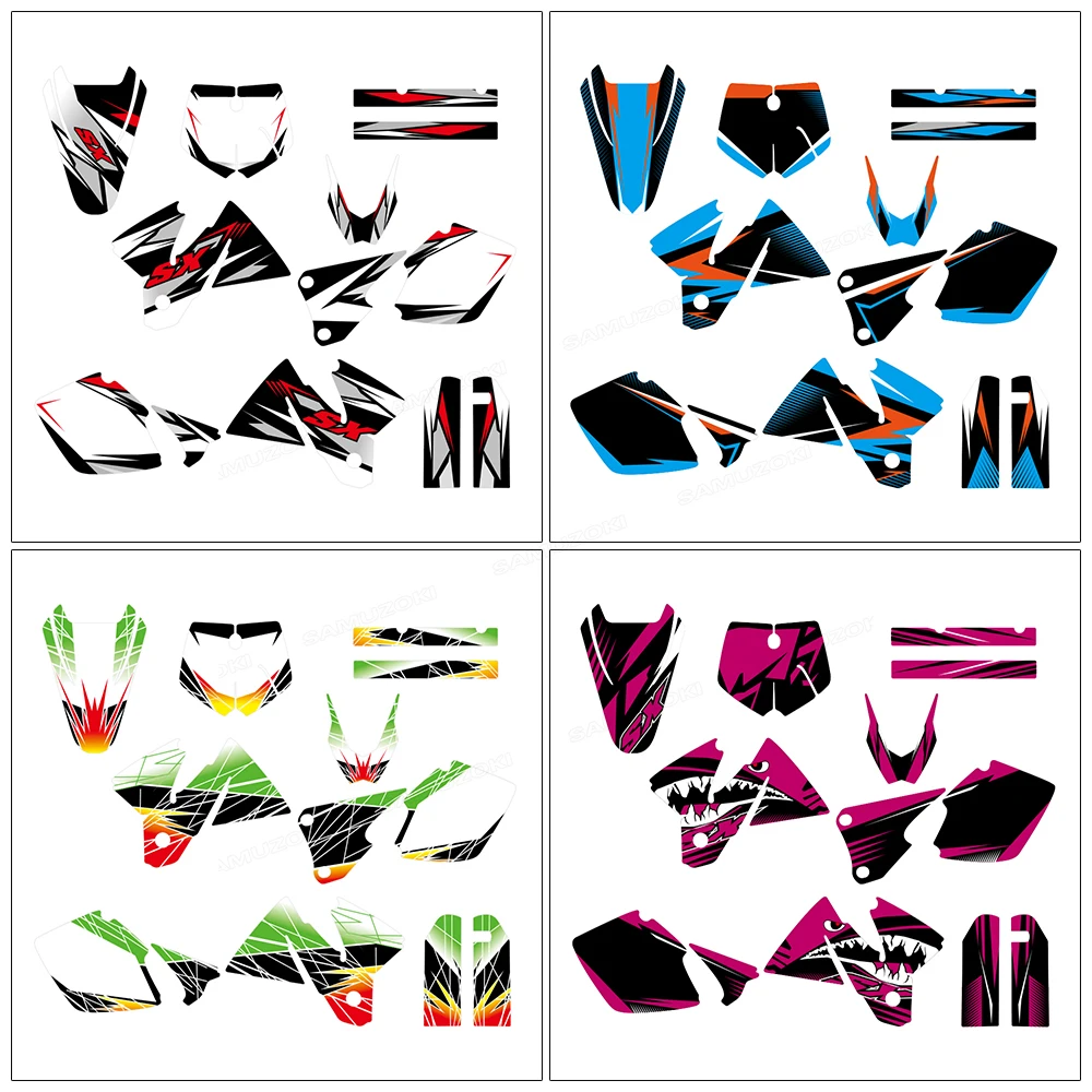 Motorcycle full-pattern background decal fairing trim decal sticker kit suitable for KTM SX SXF 1998 1999 2000
Motorcycle full-pattern background decal fairing trim decal sticker kit suitable for KTM SX SXF 1998 1999 2000