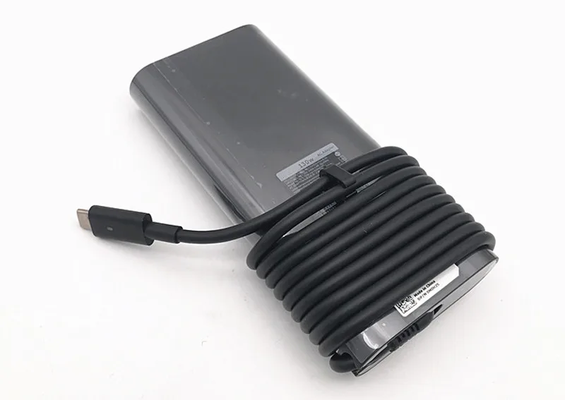 Оригинальное зарядное устройство переменного тока 20 В, 6,5 А, 130 Вт, USB-C для Dell XPS 15 9500 9510 17 9710 9700 9720 DA130PM170 HA130PM130 DA130PE1-00
Оригинальное зарядное устройство переменного тока 20 В, 6,5 А, 130 Вт, USB-C для Dell XPS 15 9500 9510 17 9710 9700 9720 DA130PM170 HA130PM130 DA130PE1-00