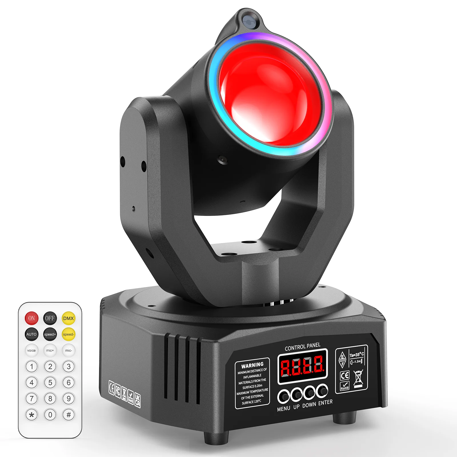 U'King Mini 30W Spot Beam Moving Head Light LED 4IN1 RGBW Effect Strobe Stage Light DMX Sound Activated DJ Disco Bar Party Light
U'King Mini 30W Spot Beam Moving Head Light LED 4IN1 RGBW Effect Strobe Stage Light DMX Sound Activated DJ Disco Bar Party Light