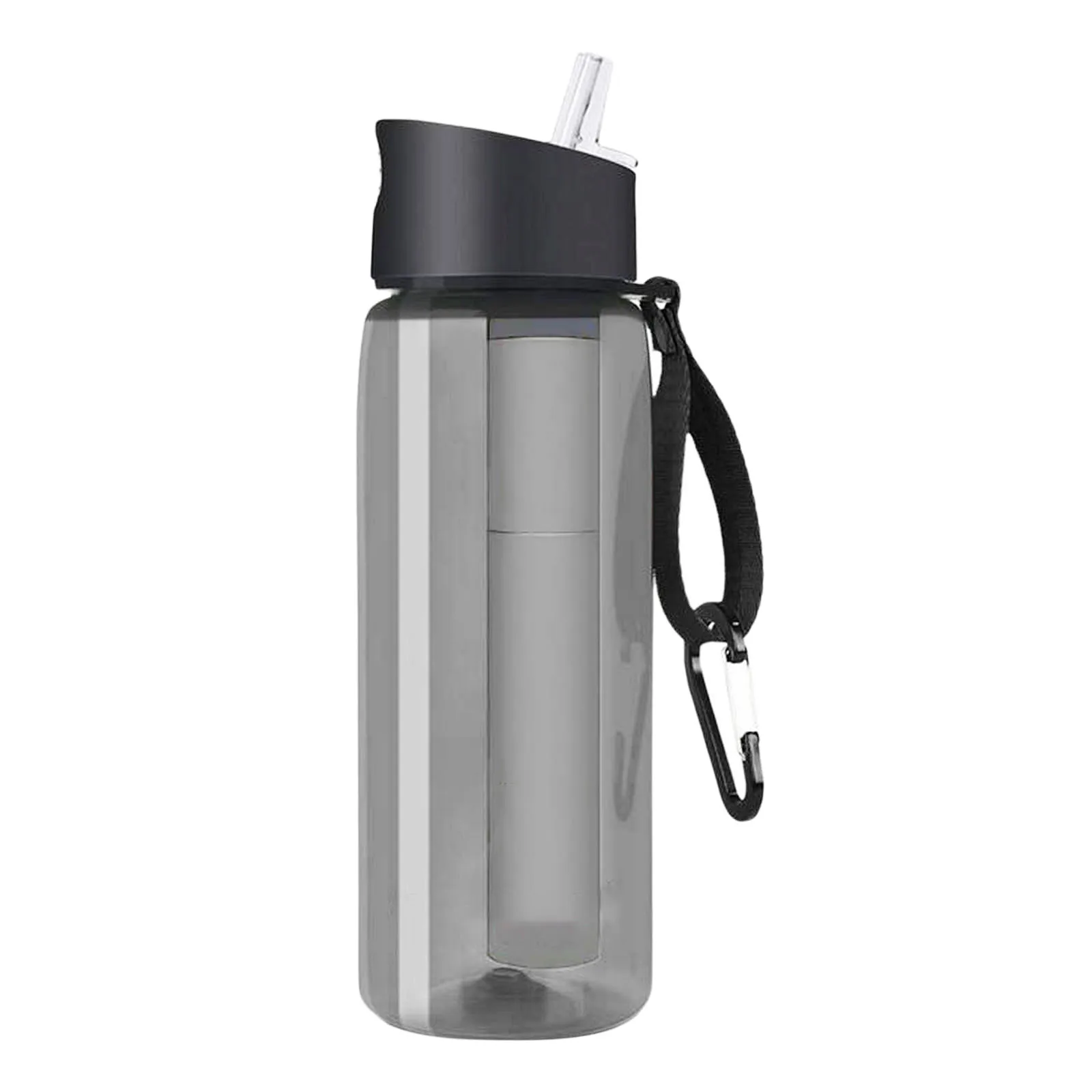 23oz Versatile Filtered Water Bottle w/ 4-Stage Replaceable straw , with Lanyard and Carabiner Attachment to Backpacks
23oz Versatile Filtered Water Bottle w/ 4-Stage Replaceable straw , with Lanyard and Carabiner Attachment to Backpacks