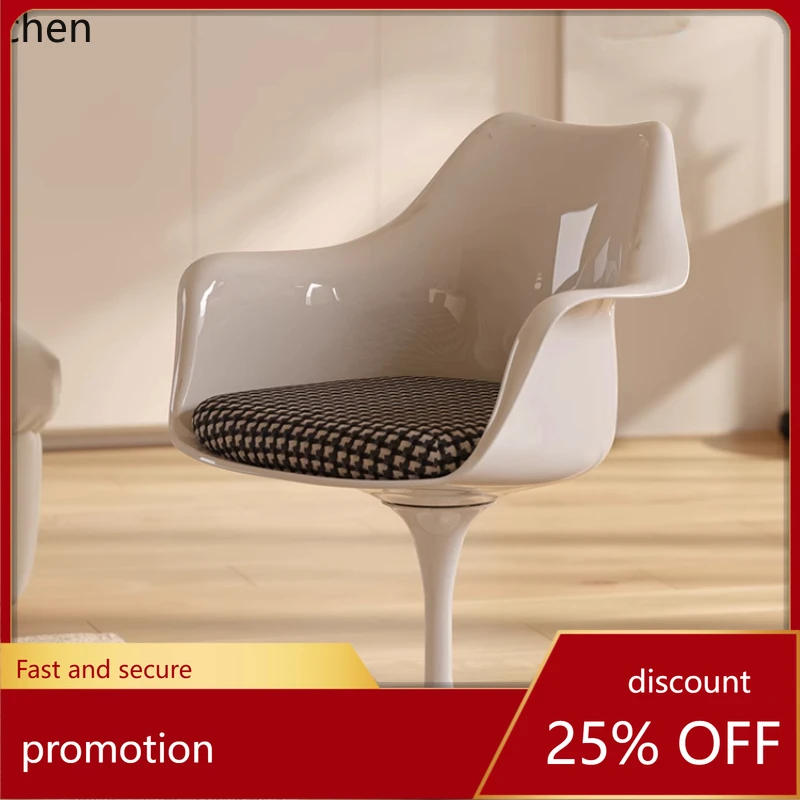 ZML tulip dining chair retro vintage360 rotatable Internet celebrity computer office chair
ZML tulip dining chair retro vintage360 rotatable Internet celebrity computer office chair