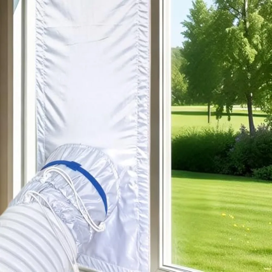 Portable Air Conditioner Wdow Seal Kit, Full Sealing AC Window Vent Seal Kit for Mobile Air Conditioner and Dryer, Length Adjus
Portable Air Conditioner Wdow Seal Kit, Full Sealing AC Window Vent Seal Kit for Mobile Air Conditioner and Dryer, Length Adjus