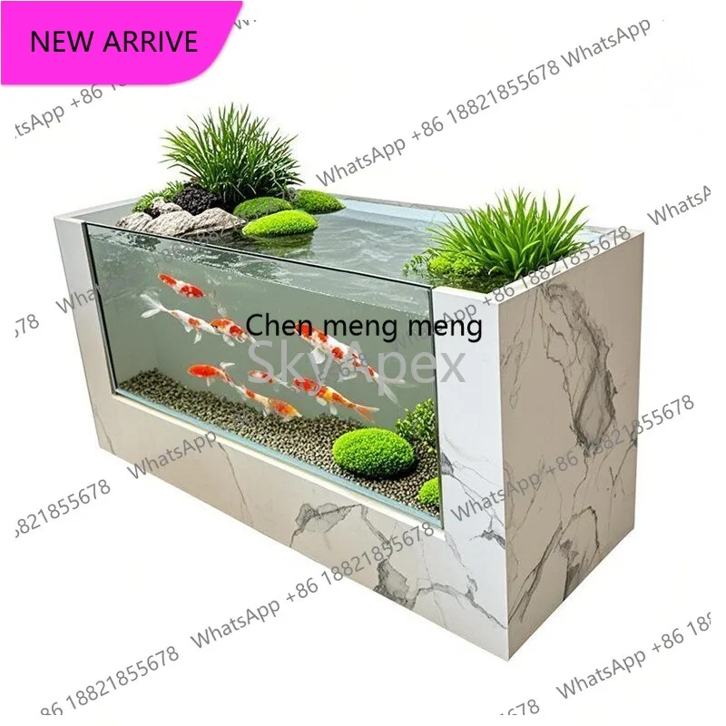 CC Rock Slab Floor-to-Ceiling Fish Pond Ceramic Ecological Large Turtle Tank for Indoor Home Yard Garden Landscaping
CC Rock Slab Floor-to-Ceiling Fish Pond Ceramic Ecological Large Turtle Tank for Indoor Home Yard Garden Landscaping