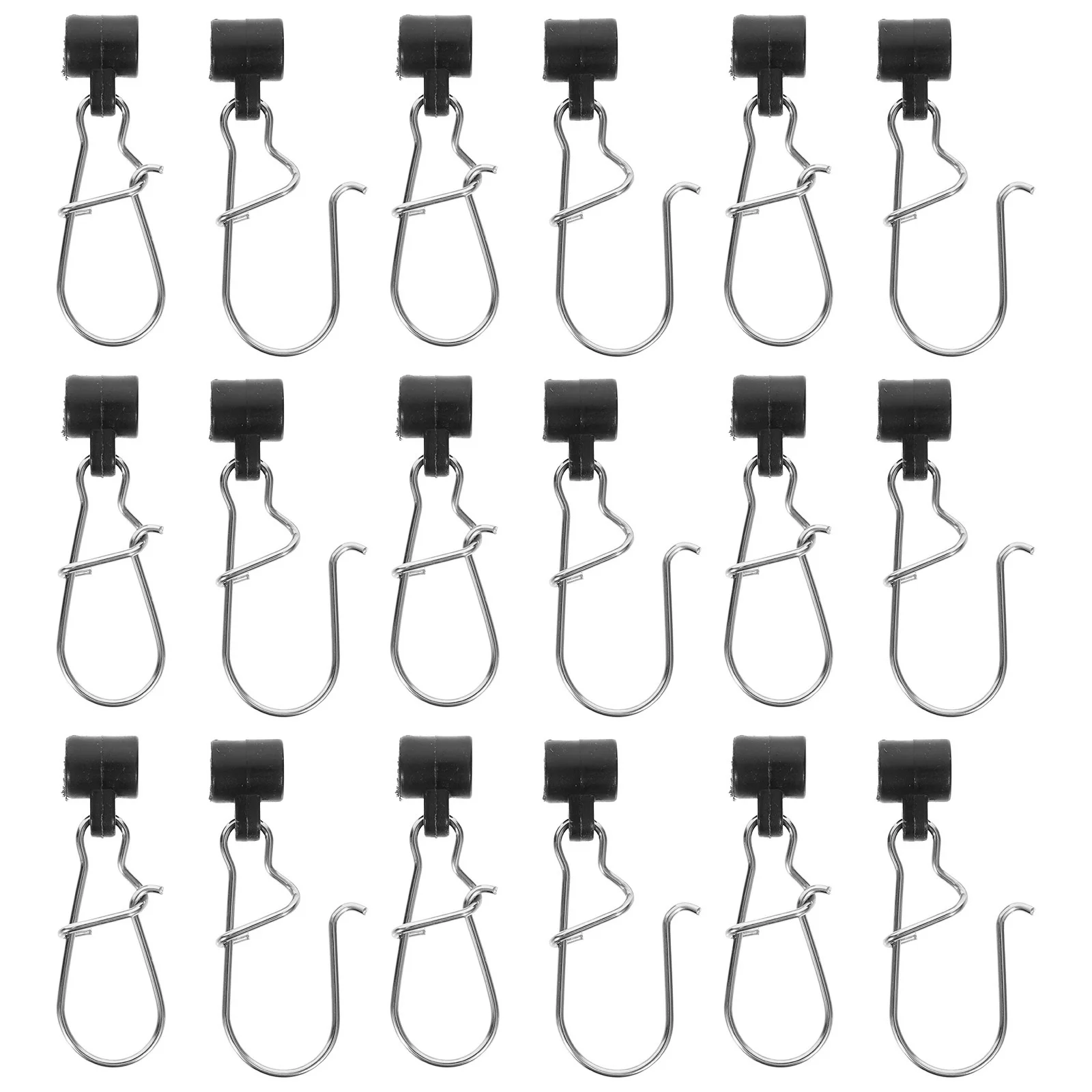 25pcs Fishing Gear Reinforced Snap Connector Stainless Steel Sliders Line Hooks Tackle Accessories Metal Fishhook Slider
25pcs Fishing Gear Reinforced Snap Connector Stainless Steel Sliders Line Hooks Tackle Accessories Metal Fishhook Slider