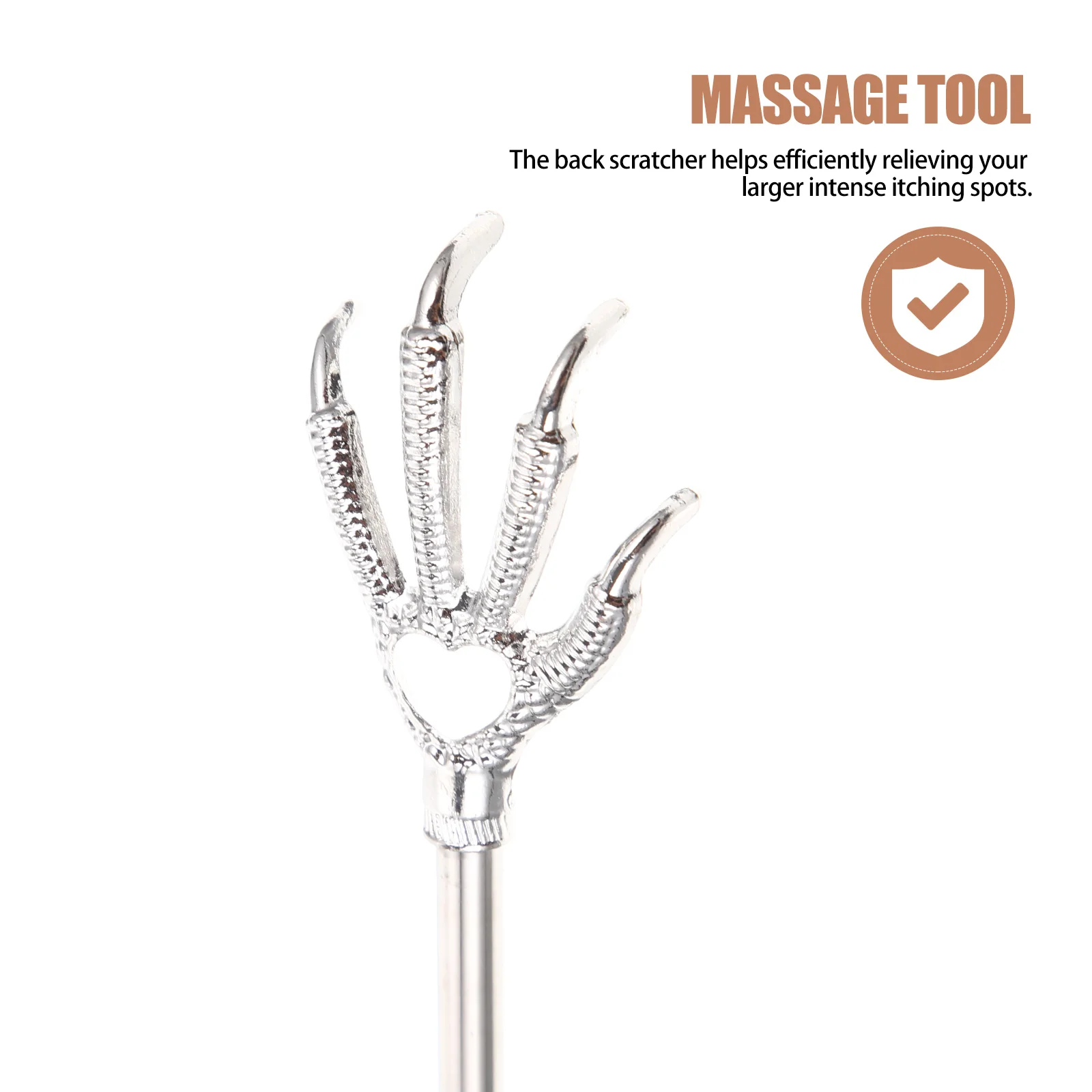 3pcs Stainless Steel Back Scratchers Claw Retractable Portable Practical Scratching Tool For Itching Relief Strong Resin
3pcs Stainless Steel Back Scratchers Claw Retractable Portable Practical Scratching Tool For Itching Relief Strong Resin
