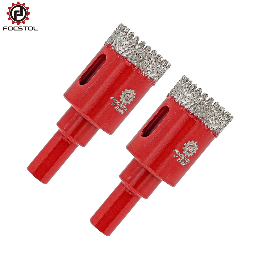 FOCSTOL 1pc Dia 20-50mm Diamond Drill Core Bit Hole Saw Drill for Tile Ceramic Granite Marble Diamond Drilling Bit
FOCSTOL 1pc Dia 20-50mm Diamond Drill Core Bit Hole Saw Drill for Tile Ceramic Granite Marble Diamond Drilling Bit