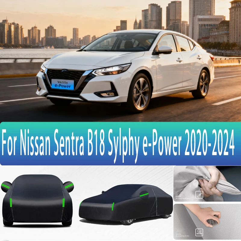 For Nissan Sentra B18 Sylphy e-Power Outdoor Protection Full Car Covers Snow Cover Sunshade Waterproof Dustproof Exterior
For Nissan Sentra B18 Sylphy e-Power Outdoor Protection Full Car Covers Snow Cover Sunshade Waterproof Dustproof Exterior