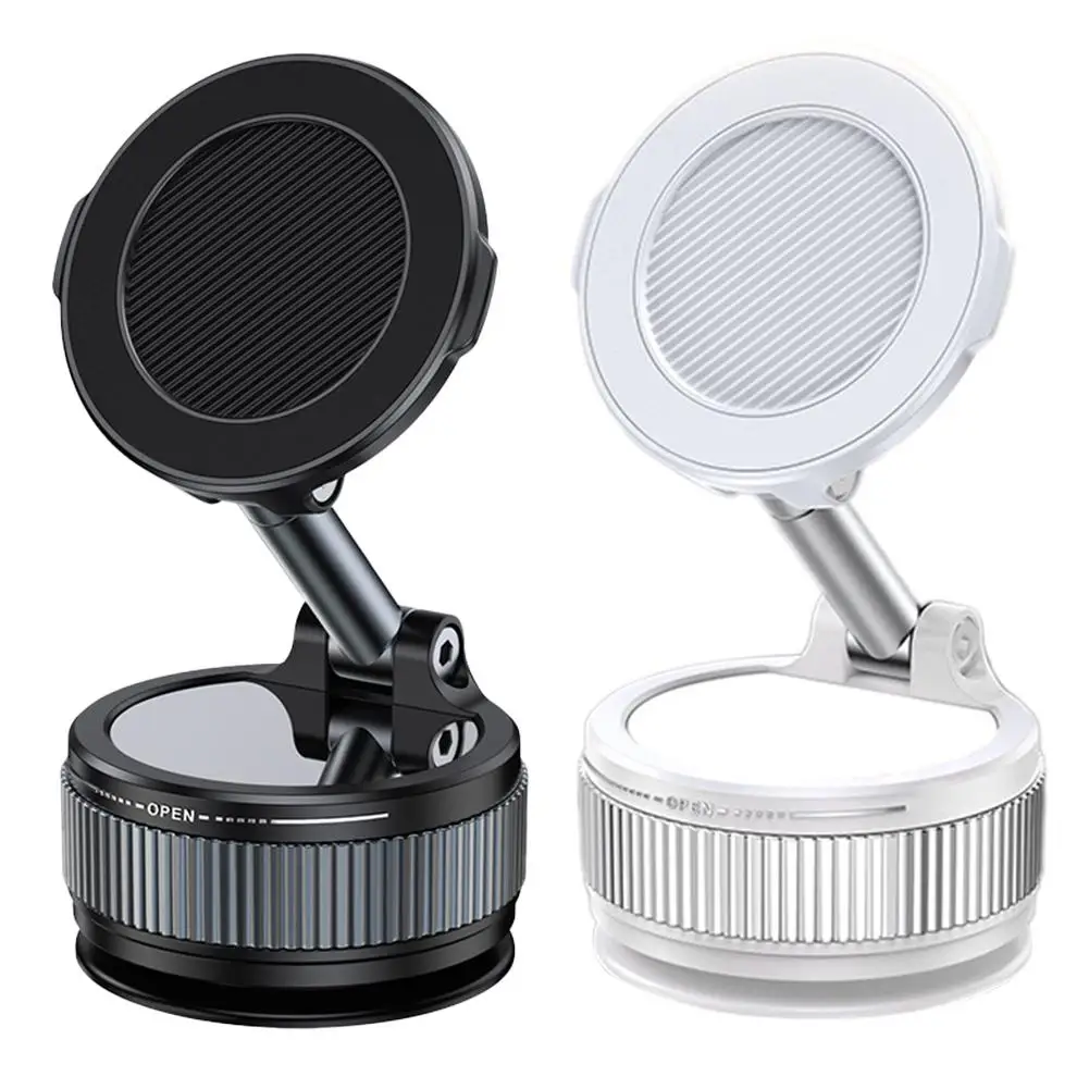 Суперсильный магнитный автомобильный держатель для телефона, складной дизайн, двухсторонняя вакуумная адсорбция для смартфонов с металлическим кольцом 
Суперсильный магнитный автомобильный держатель для телефона, складной дизайн, двухсторонняя вакуумная адсорбция для смартфонов с металлическим кольцом