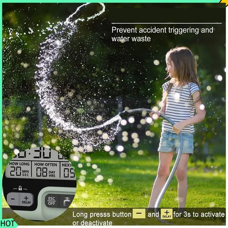 AWAH Automatic Watering Device Timer For Garden Hose, Auto & Manual Watering Control For Yard, Lawns A
AWAH Automatic Watering Device Timer For Garden Hose, Auto & Manual Watering Control For Yard, Lawns A