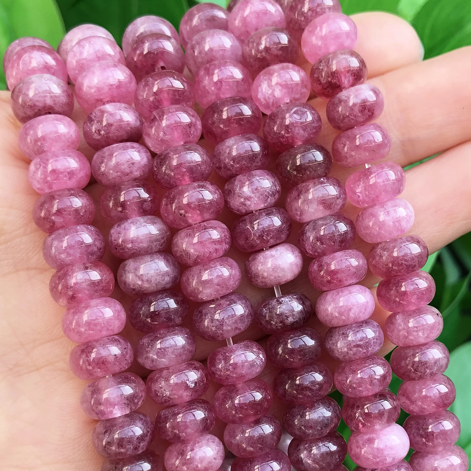 5x8mm Natural Rondelle Stone Fuschia Tourmaline Abacus Round Loose Beads for Jewelry DIY Bracelet Earrring Making Accessories
5x8mm Natural Rondelle Stone Fuschia Tourmaline Abacus Round Loose Beads for Jewelry DIY Bracelet Earrring Making Accessories