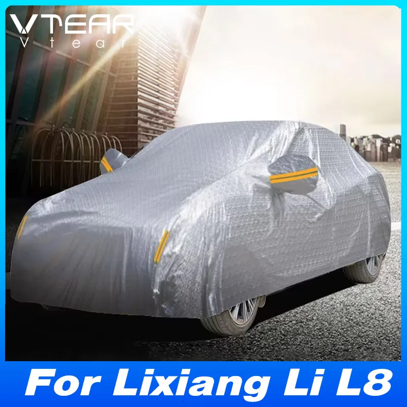 Vtear For Lixiang Li L8 2022-2024 Premium Waterproof Sunproof Silver Dacron Fabric Car Body Cover Exterior Accessories Parts
Vtear For Lixiang Li L8 2022-2024 Premium Waterproof Sunproof Silver Dacron Fabric Car Body Cover Exterior Accessories Parts