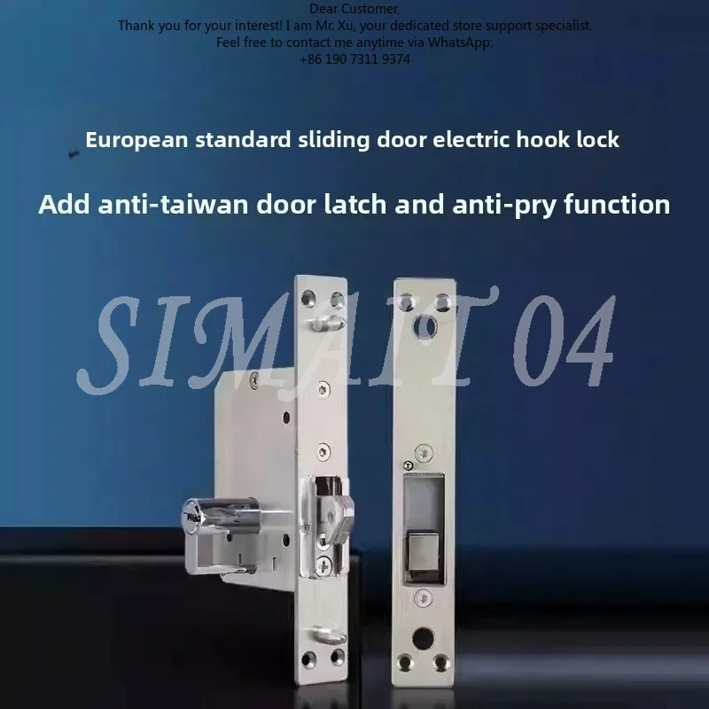 YSD-230NO/NC Electric Bolt Lock for Sliding Doors
YSD-230NO/NC Electric Bolt Lock for Sliding Doors