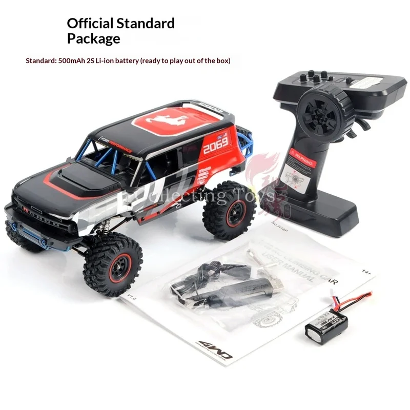 H18p 1/18 Officially Licensed Ford Bronco R Baja1000 Rc Crawler, Sensored Brushless 4wd Off Road Remote Control Truck Full Front
H18p 1/18 Officially Licensed Ford Bronco R Baja1000 Rc Crawler, Sensored Brushless 4wd Off Road Remote Control Truck Full Front