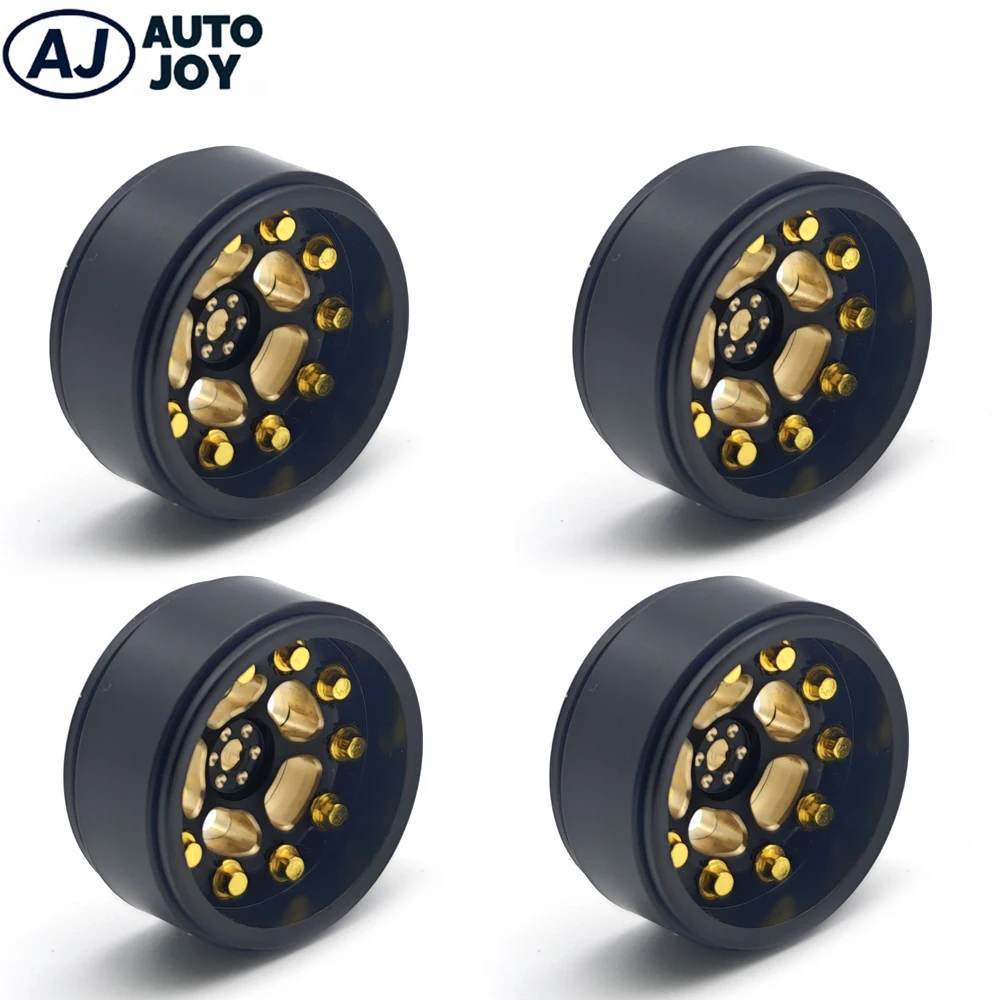 AUTO JOY Brass Offset 3.6mm Beadlock 0.7'' Wheel Rims Tire 20mm Outer Diameter for AXIAL SCX30 Ford Bronco 4X4 Jeep Upgrade Part
AUTO JOY Brass Offset 3.6mm Beadlock 0.7'' Wheel Rims Tire 20mm Outer Diameter for AXIAL SCX30 Ford Bronco 4X4 Jeep Upgrade Part