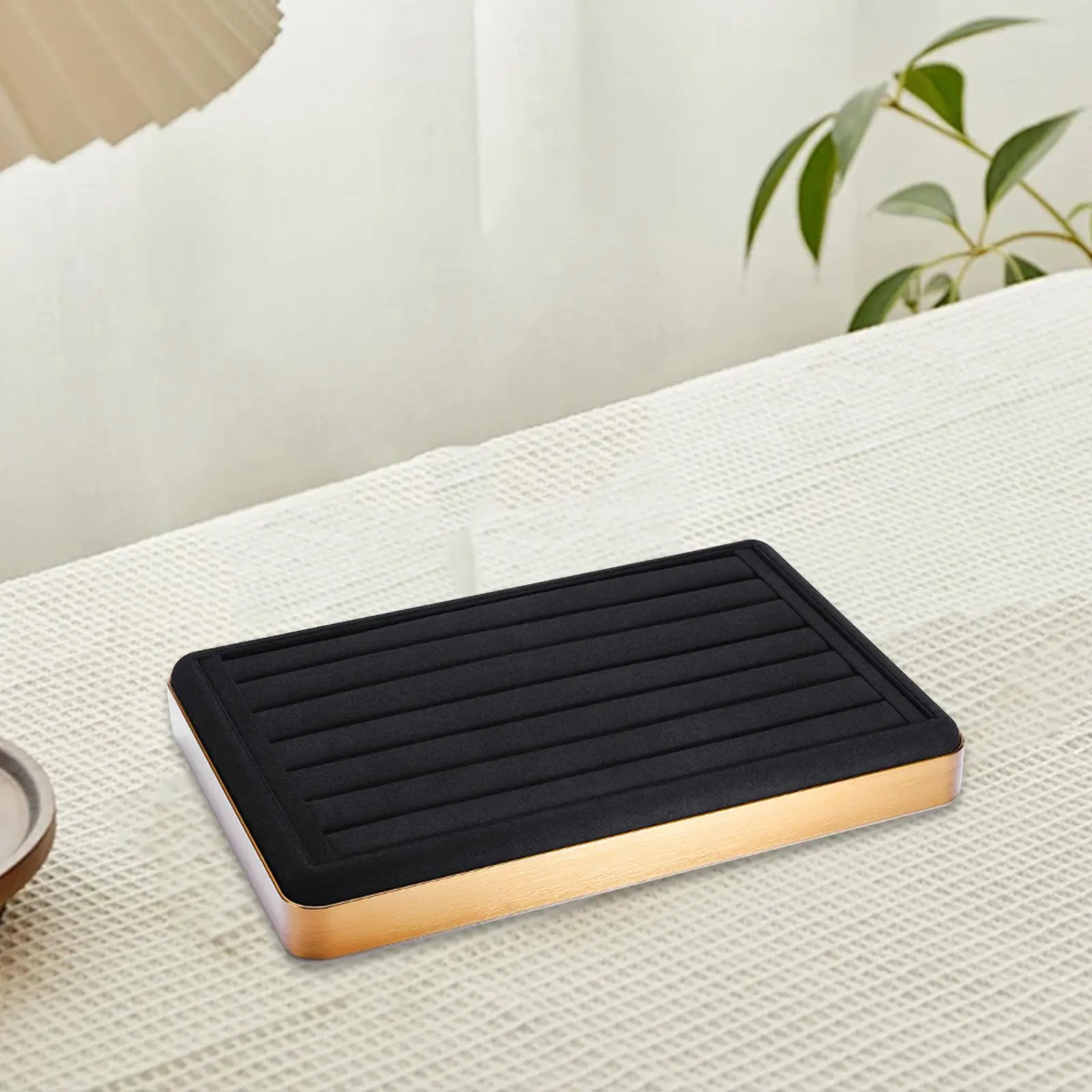 Jewelry Display Tray Jewelry Organizer Lightweight Ring Bracelet Storage Tray for Showcase Counter Jade Shopping Mall Jeweler
Jewelry Display Tray Jewelry Organizer Lightweight Ring Bracelet Storage Tray for Showcase Counter Jade Shopping Mall Jeweler