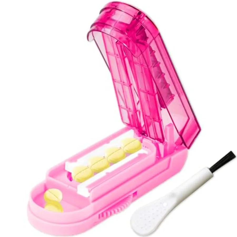 Pill Cutter plitter for mall and Ti Pill, Preciion Cutting for Table - Accurately Cu Multiple Pill at Once. harp Blade with afe
Pill Cutter plitter for mall and Ti Pill, Preciion Cutting for Table - Accurately Cu Multiple Pill at Once. harp Blade with afe