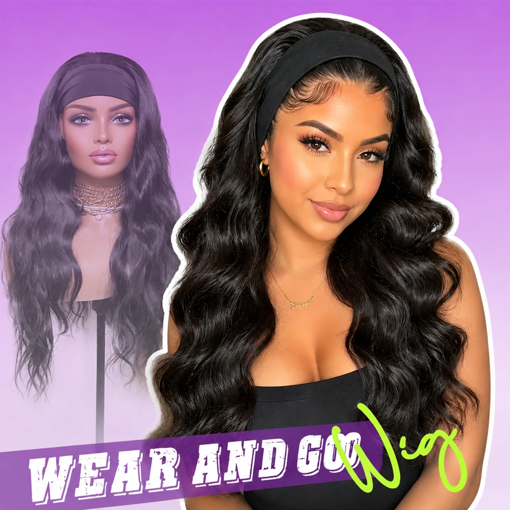 Body Wave Headband Wig Human Hair 30 36 Inch Machine Made Human Hair Wig Gluess Wig Ready To Wear No Lace Remy Human Hair Wigs
Body Wave Headband Wig Human Hair 30 36 Inch Machine Made Human Hair Wig Gluess Wig Ready To Wear No Lace Remy Human Hair Wigs