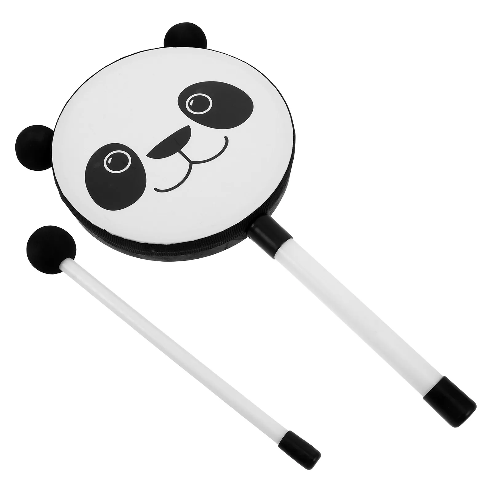 2Pcs Panda Design Hand Drum for Baby Toddler Rhythm Learning Clear Sound Safe Plastic Musical Instrument Portable Cartoon
2Pcs Panda Design Hand Drum for Baby Toddler Rhythm Learning Clear Sound Safe Plastic Musical Instrument Portable Cartoon