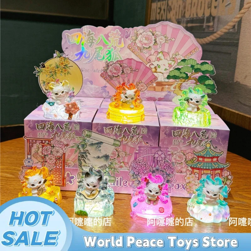 Kawaii Nine Tailed Fox Blind Box Luminous Nightlight Surprise Box Room Desktop Decoration Collection Kids Toy Souvenir Gifts
Kawaii Nine Tailed Fox Blind Box Luminous Nightlight Surprise Box Room Desktop Decoration Collection Kids Toy Souvenir Gifts