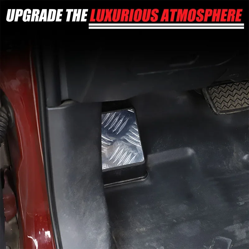 Aluminum Alloy Car Accelerator Brake Pedal Left Side Rest Pedal Trim Interior Car Accessories For Toyota FJ Cruiser 2007-2021
Aluminum Alloy Car Accelerator Brake Pedal Left Side Rest Pedal Trim Interior Car Accessories For Toyota FJ Cruiser 2007-2021