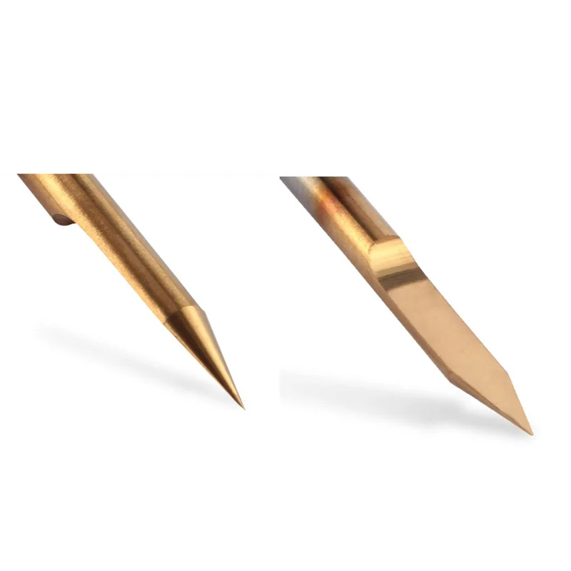 AB35-30Pcs 30 Degree 0.1Mm Tip Titanium Coated Flat Bottom Carbide PCB Engraving Bits V-Shape CNC Router Cutter Cutting Tool
AB35-30Pcs 30 Degree 0.1Mm Tip Titanium Coated Flat Bottom Carbide PCB Engraving Bits V-Shape CNC Router Cutter Cutting Tool