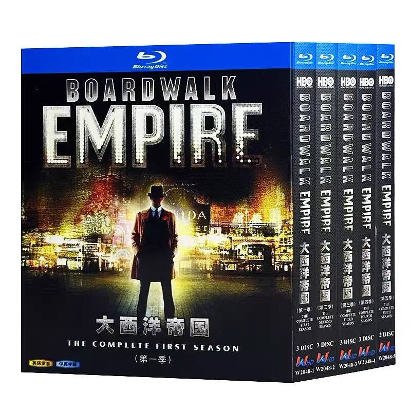 Boardwalk Empire Seasons 1–5 Blu-ray High Definition TV Series Box Set with English and Traditional Chinese Subtitles
Boardwalk Empire Seasons 1–5 Blu-ray High Definition TV Series Box Set with English and Traditional Chinese Subtitles
