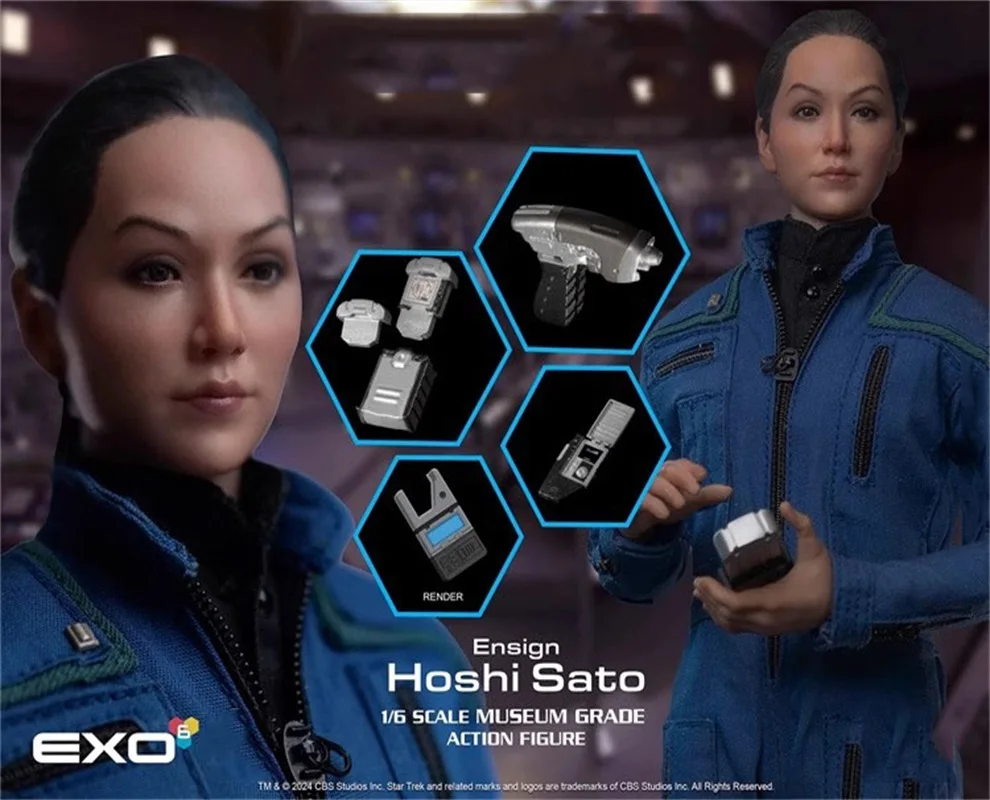 EXO-6 1/6 Female Soldier Ensign Hoshi Sato Full Set 12" Action Figure Doll Model Toy In Stock
EXO-6 1/6 Female Soldier Ensign Hoshi Sato Full Set 12" Action Figure Doll Model Toy In Stock