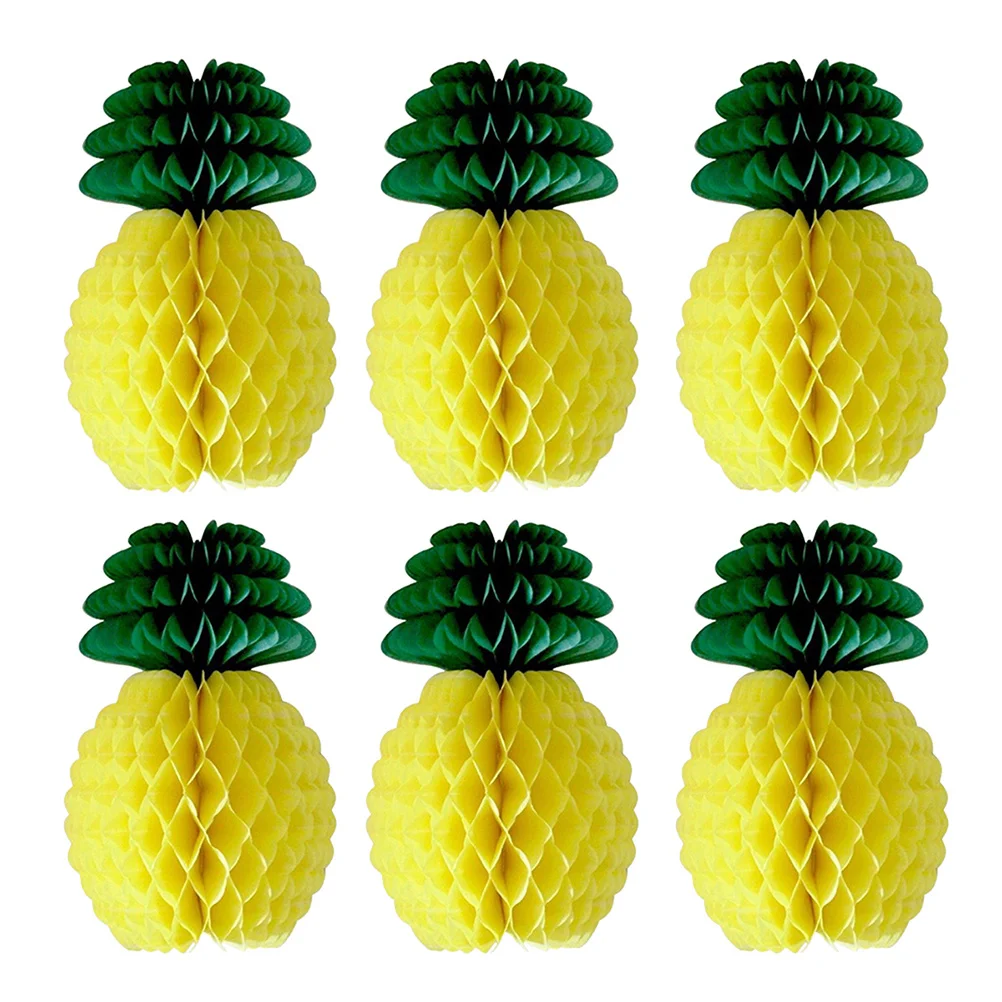 5Pcs Pineapple Honeycomb Decoration 20Cm Premium Tissue Fruit Pendant for Tropical Party Ceiling Decor Hawaiian Event Supplies
5Pcs Pineapple Honeycomb Decoration 20Cm Premium Tissue Fruit Pendant for Tropical Party Ceiling Decor Hawaiian Event Supplies