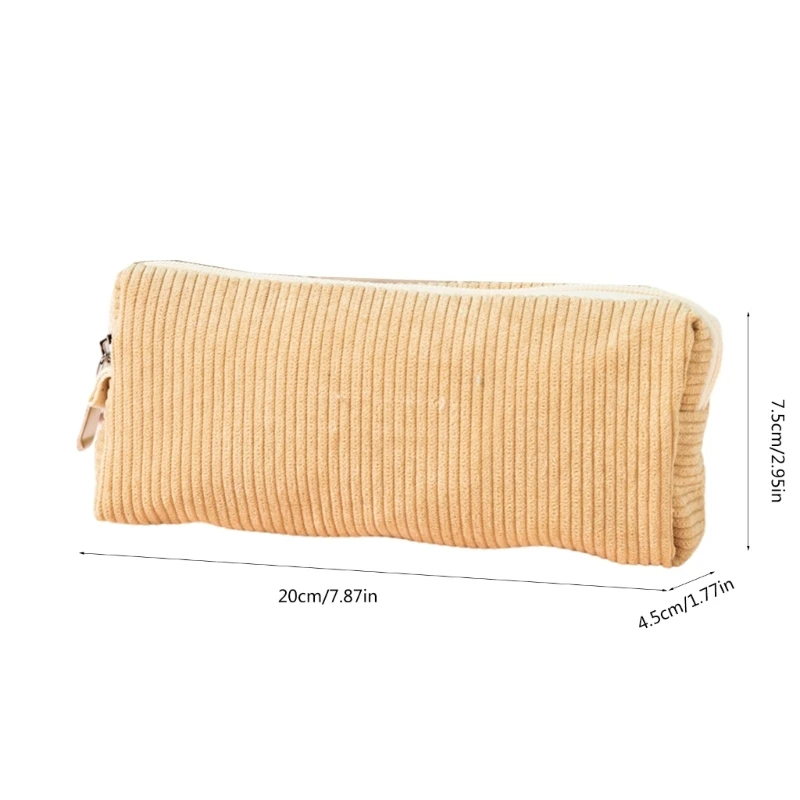 Multifunctional Pen Bag Corduroy Pencil Pouches Zippered Pen Case Big Capacity Pen Pouches Stationery Bag for Student Dropship
Multifunctional Pen Bag Corduroy Pencil Pouches Zippered Pen Case Big Capacity Pen Pouches Stationery Bag for Student Dropship