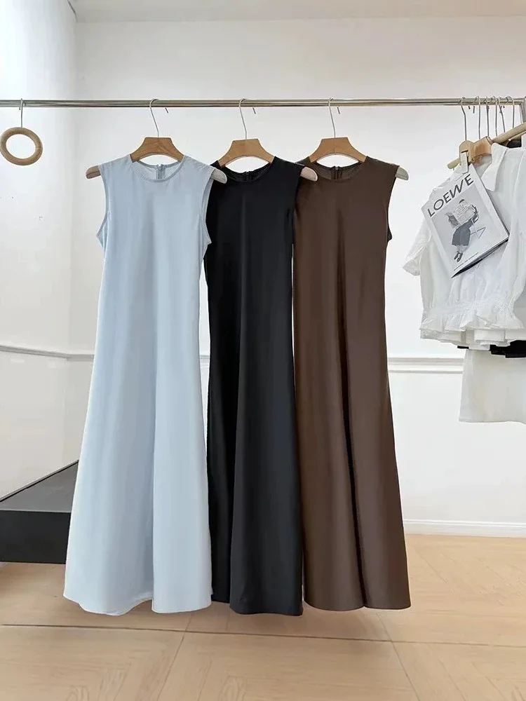 Dave&di Women's Elegant And Fashionable Slim Fit Sleeveless Vest Dress Elegant Party Dresses Vestidos Women's Dress
Dave&di Women's Elegant And Fashionable Slim Fit Sleeveless Vest Dress Elegant Party Dresses Vestidos Women's Dress